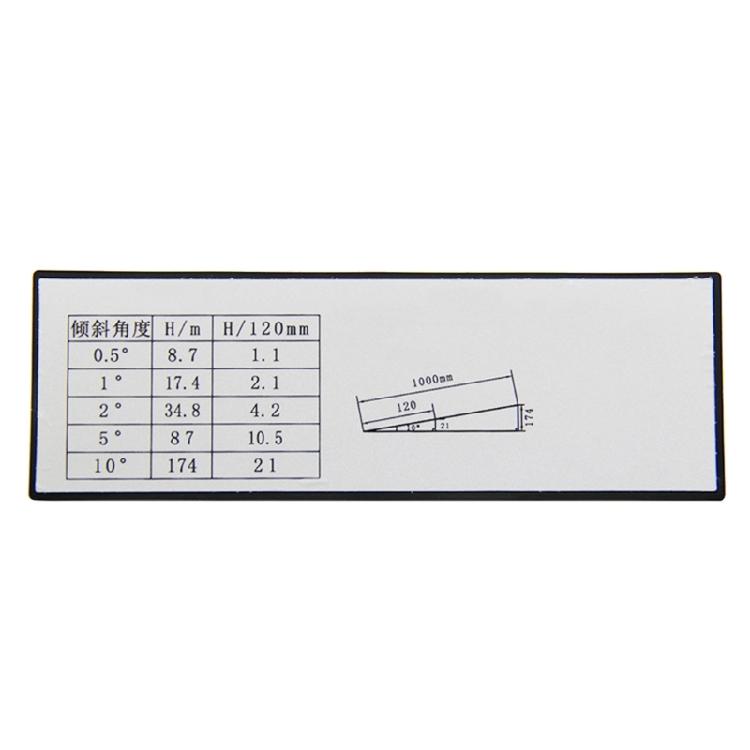 Trail Inclinometer & Slope Locator Heel Clinometer for Modern Boats Marine Measure ±20 Degree Ranges