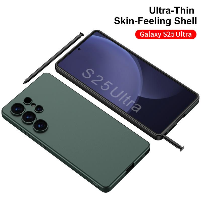 Samsung S25 Ultra Silicone Soft TPU Anti-drop Thin Phone Case with Precise Cutouts