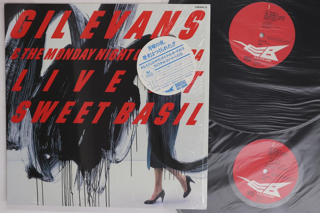 LP Record GIL EVANS Live At Sweet Basil K19P93956 ELECTRIC BIRD 1985 Japan Jazz Used