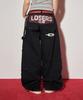 Lujeoseukeulleob Multi Cargo Pocket Wide Cotton Pants ( 3 Colors )
