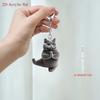 Delightful Acrylic 2D Flat Cats Keychain Pendant Ideal For Car Decoration Or Personal Items Backpack Cats Ornament