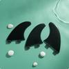 3 Pieces GX Surfboard Fin Molded with TwoTab Base Aerodynamic DoubleTab Fins for
