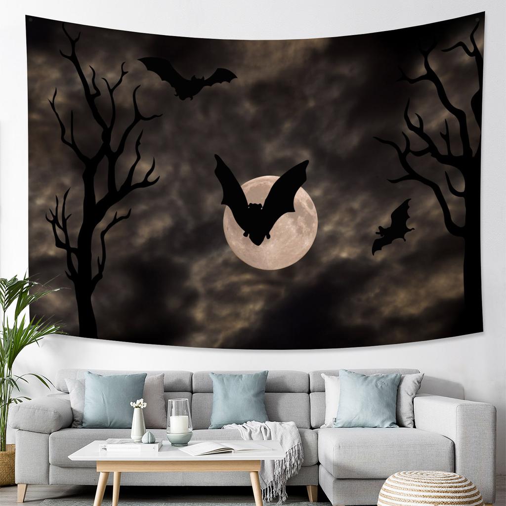 Starry Sky Landscape Tapestry Moon Large Tapestry Landscape Wall Hanging Living Room Bedroom Boho Home Decor