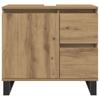 Artisan Oak Washbasin Cabinet 65 x 33 x 60 cm Particleboard