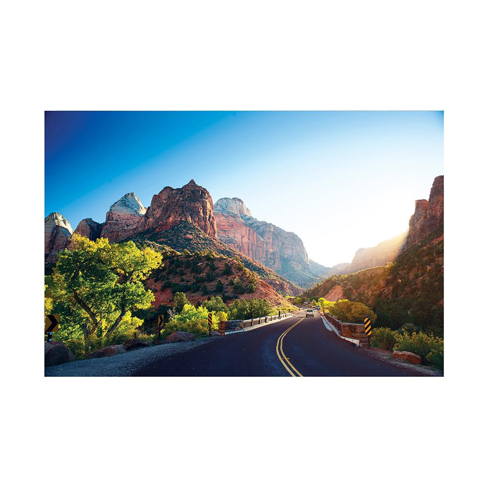150*100cm/225*150cm Natural Scenery Photography Background Highway Landscape Travel Photo Backdrops Studio Props
