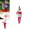 Amazing Cotton Toddler-adults Elf Cosplay Costume For Christmas Party