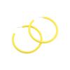 Personality Simple Candy Color Geometric C-shaped Round Earrings Hoop Earrings Women Jewelry