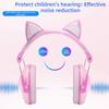 Ljudreducerande Hörselskydd med Tecknad Design Anti-Ljud Hörselkåpor För Barn