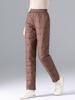 2026 Winter Women's Windproof Down Pants: Warm, Thick, Straight-Leg Outdoor Wear for Middle-Aged and Elderly