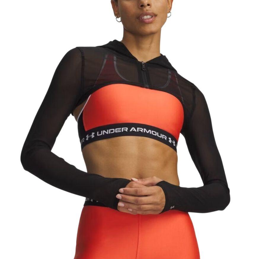 Under Armour Vanish Elite Hooded Zip Breathable Long Sleeve Jacket Women jackets 6011233-008 S