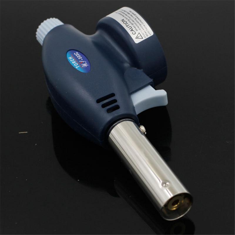 Camping Gas  Torch Welding Lighter Igniter Butane Burner Waterproof Flame Tool