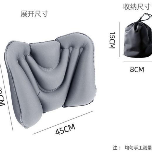 Waist Protection Inflatable Lumbar Pillow Ultralight Comfortable Seat Pads Inflatable Chair Waist Cushion for Home Office Car 1090₽