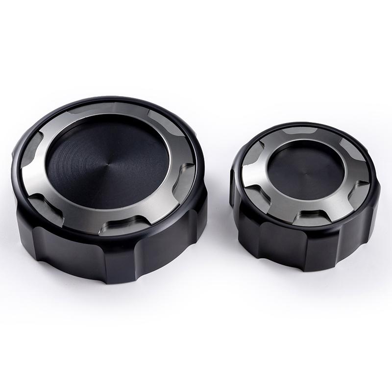 For Kawasaki Z750 Z 750 Z750S 2005-2011 2012 Motorcycle front and rear brake tank cap accessories and fuel filler cap protection