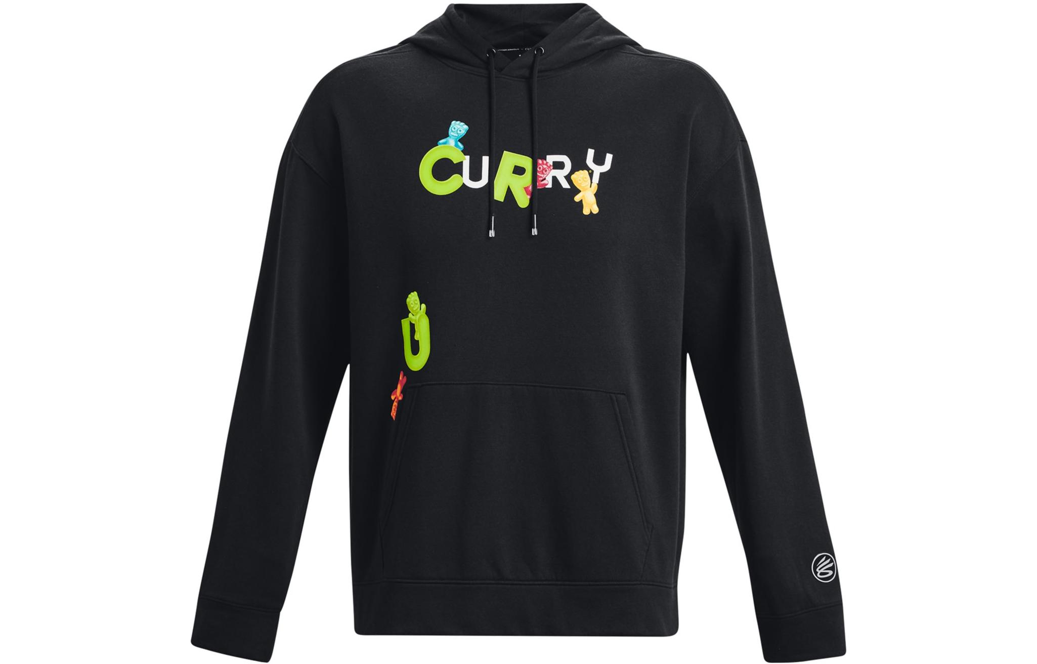 Under Armour Men's Black Sweatshirts Hooded Moderate Regular 1374305-001 Cm