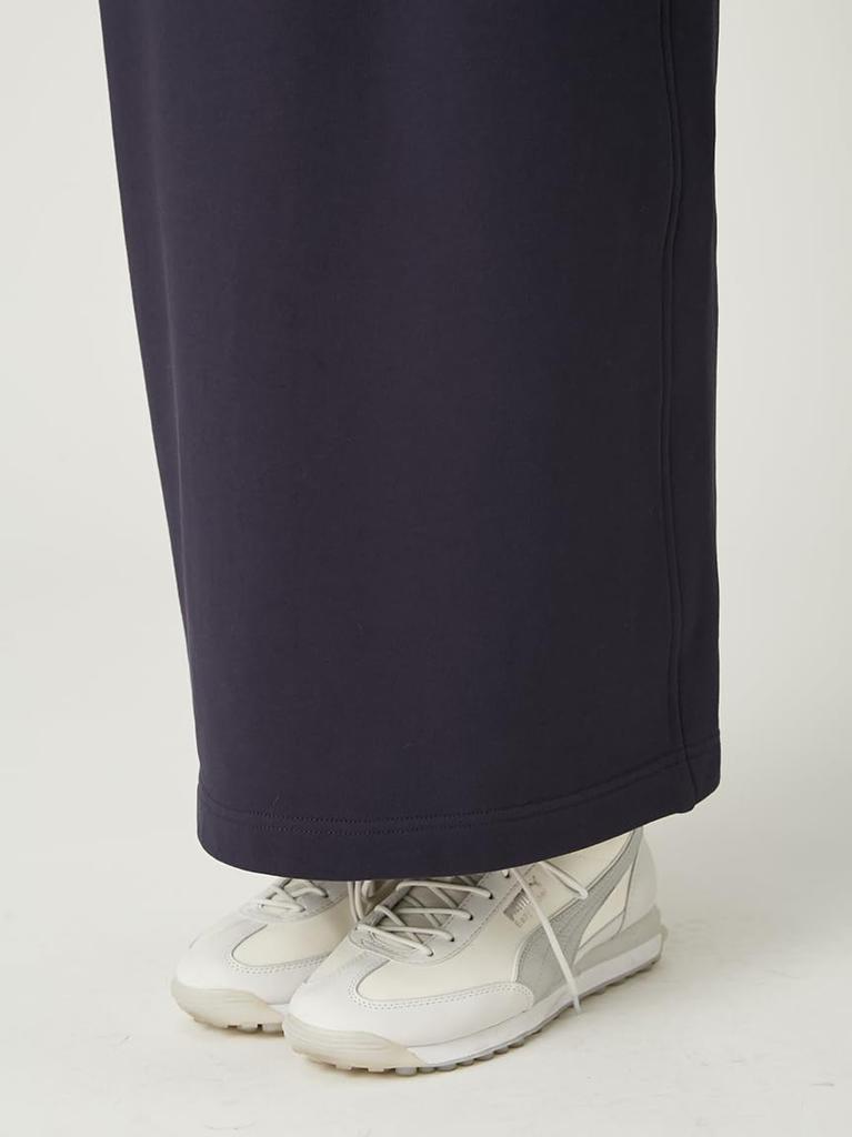 FRAY Sweat Tight Straight Skirt FWCS254271 NVY F I.D.
