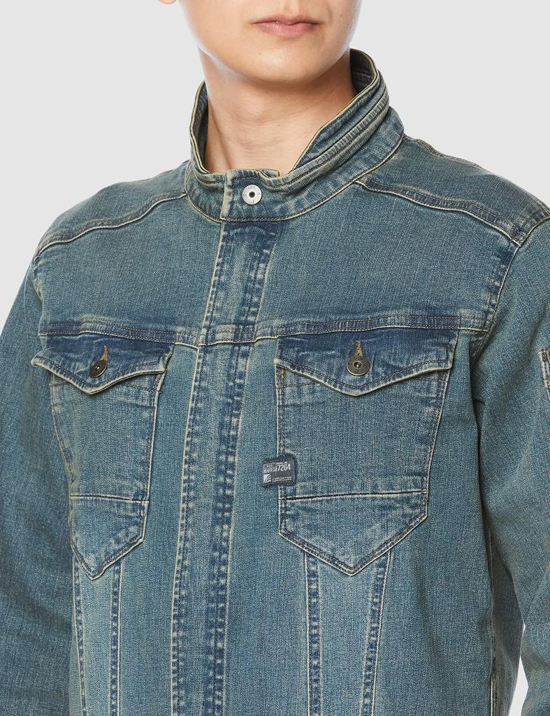 Denim Size Vintage 3L [Eyes Frontier] Men's Overalls, 17, Blue,