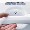Naklejki wewnętrzne 4 szt. Przezroczysta naklejka na miseczkę klamki drzwi samochodu Dla Renault Captur Megane Clio Arkana Line Koleos Kwid Duster Ka