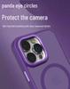 Magnetic Semi-Transparent Matte Phone Case for iPhone 16 Pro Max/15/14 Pro/13/12/11
