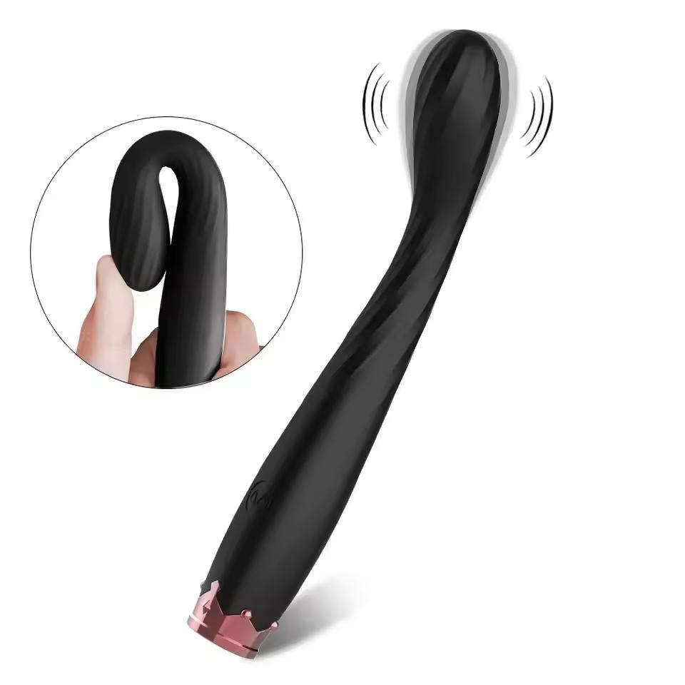 Rechargeable Powerful Finger G-Spot Vibrator Female Thrusting Dildo Vagina Massager Nipple Clitoris Stimulator Adult Sex Toy for Women 18+ Masturbator
