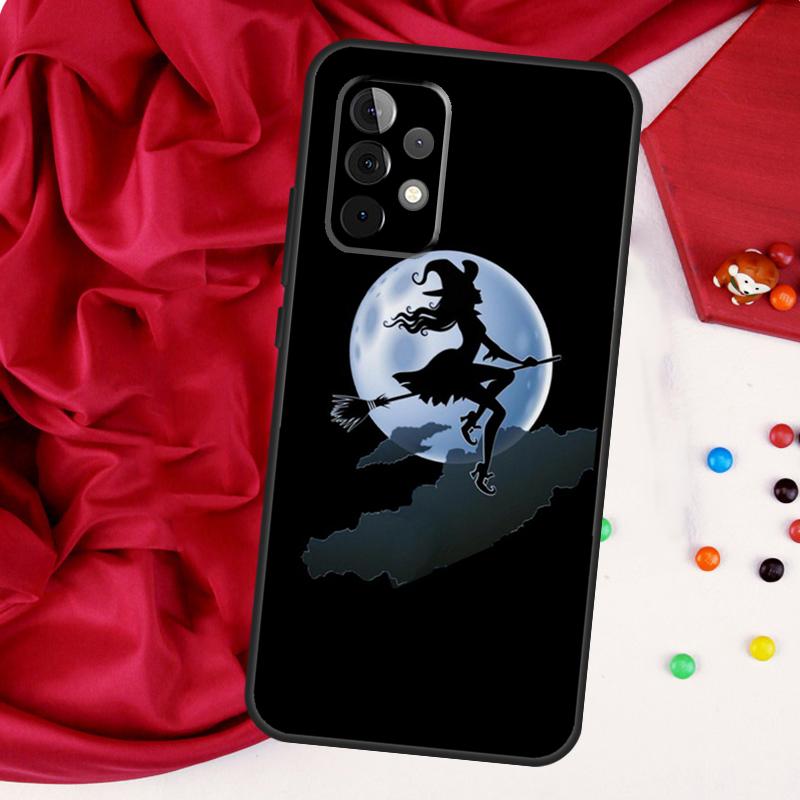 Witch Magic For Samsung Galaxy A55 A53 A33 A13 A35 A15 A36 A56 A26 A16 A22 A32 A52 A54 A34 A06 A05 Case