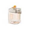 2.3L Cold Kettle Drink Dispenser with Spigot Leakproof Sealed Fruit Infuser Beverage Container for Fridge Seal Filter Faucet Outdoor Use