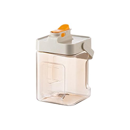 2.3L Cold Kettle Drink Dispenser with Spigot Leakproof Sealed Fruit Infuser Beverage Container for Fridge Seal Filter Faucet Outdoor Use
