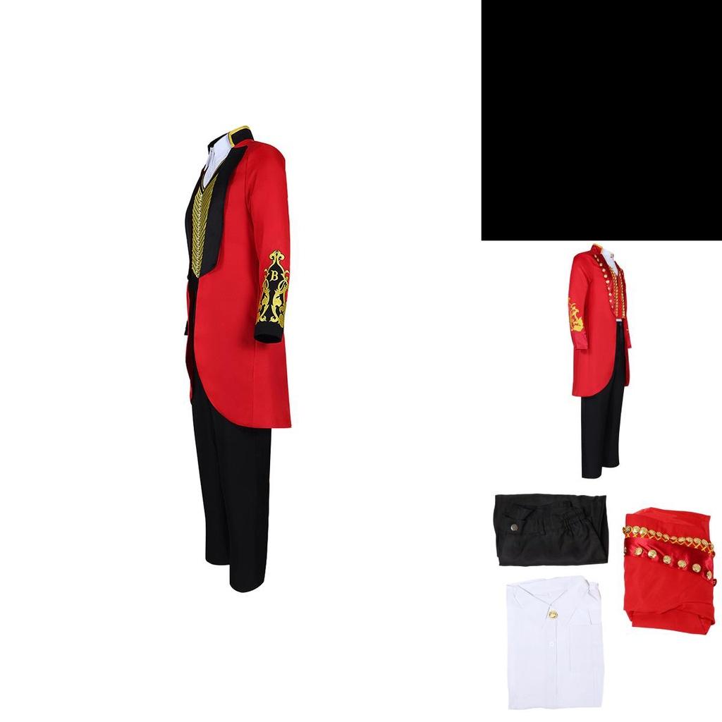 Personalized Street Style Circus Master Cosplay Outfit For Men Blended Fiber Material