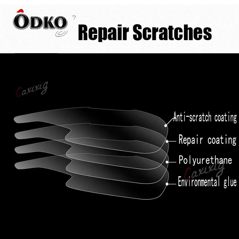 TPU for Mazda CX30 CX-30 - Transparent Protect Film Car Interior Sticker Center Console Gear Door Window Navigator Panel