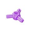 10pcs 57585 Axle Connector Hub with3 Axles Block Moc Accessories Compatible with Bricks DIY Children Toys Assembly