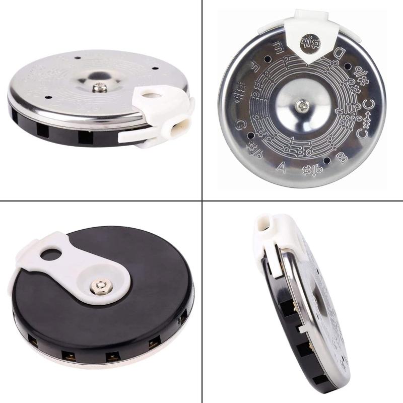 C-C Pitch Pipe 13 Chromatic Tuner C-C Note Selector Music Pitch Tuner Durable