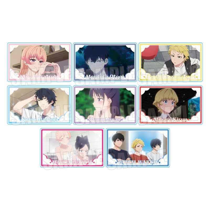 

Bellhouse Witch Watch Trading Memories Acrylic 1 W90 x Acrylic Cards, Box, Approx. H55mm,