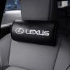 1/2Pc Car Decoration Carbon Fiber Neck Pillow PU Leather Headrest For Lexus IS IS250 IS250C IS300 IS300C IS350 IS350C F SPORT RX