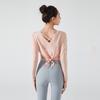Womens Long Sleeve Quick-Dry Fitness Top - Breathable Stretch Gym Tee Running Yoga Workout Spring Fall