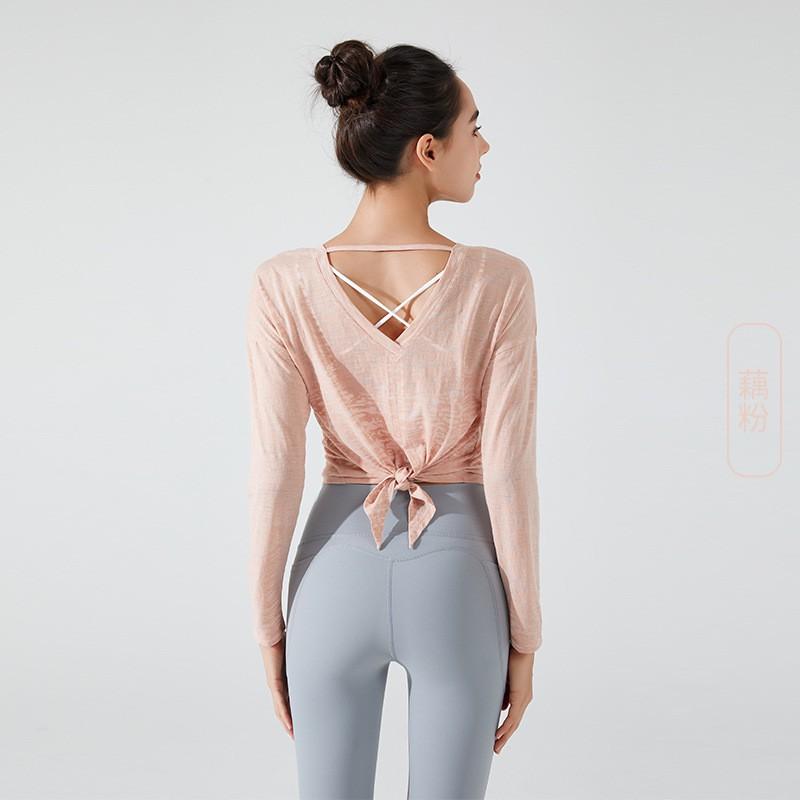 Womens Long Sleeve Quick-Dry Fitness Top - Breathable Stretch Gym Tee Running Yoga Workout Spring Fall