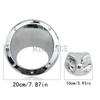 Accessories Fuel Gas Tank Cover For Hummer H3 2006-2008 2009 2010 Gasoline Hatch Chrome Bezel Oil Cap Moulding Trim Car
