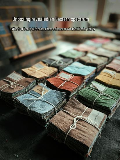 30-100 Pieces Hand-Dyed Pure Cotton Coarse Cloth Set | Handmade DIY Fabric