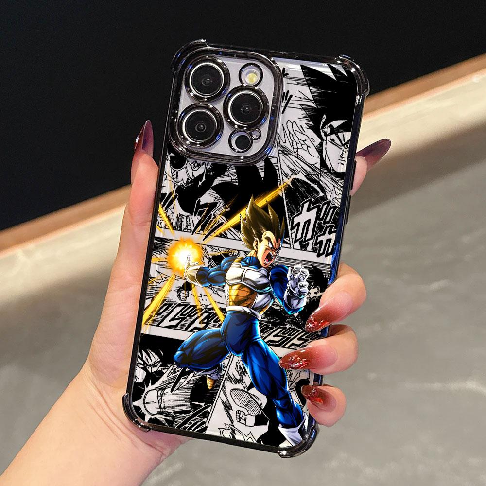 Japanese Anime D-Dragon Balls Funda For iPhone 17 Pro 16 15 14 13 12 11 Pro Max Case 17 Plus 17E 16E 17Air Silicone Phone Cover