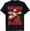 Lustiges T-Shirt: Mach Kanada zum 51. Bundesstaat