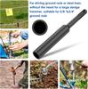 Ground Rod Driver Bit for 5/8 Inch and 3/4 Inch Ground Rods Professional Ground Rod Driver Durable Hardened Earth Driving Rod Work with