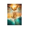 Jezus Christelijke Hand van God Canvas Schilderij Religieuze Posters en Prints Muurkunst Lam van God Afbeeldingen Kamer Huis Decoratie