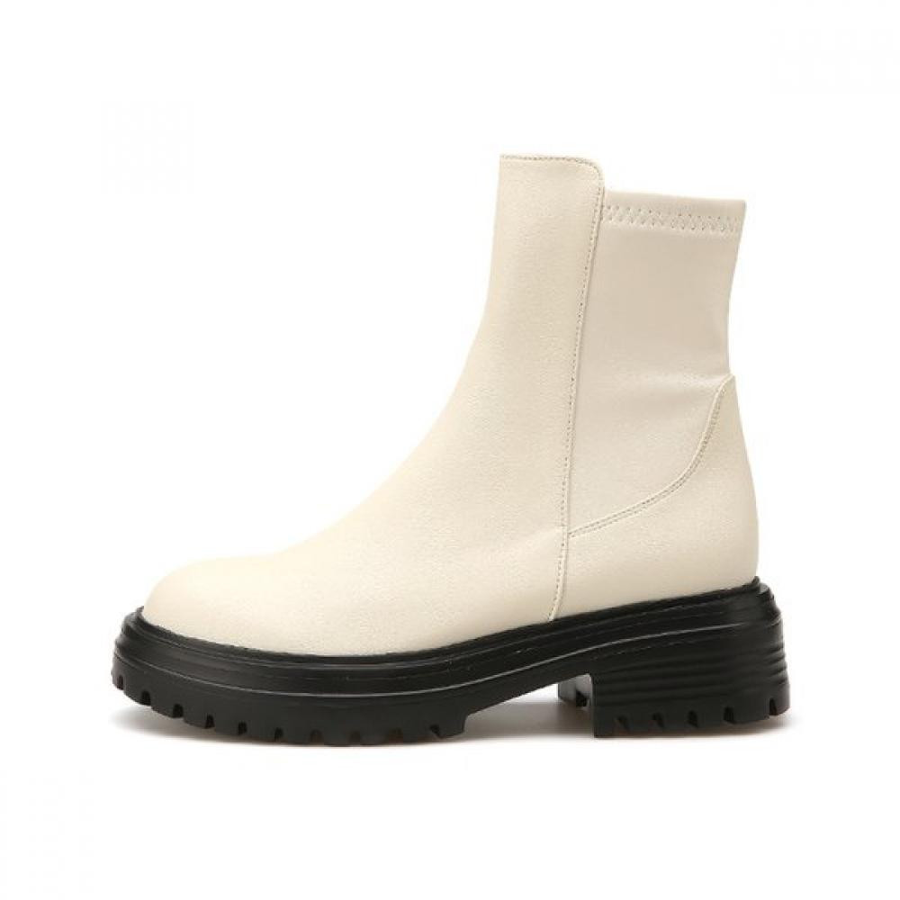 MiSope Women S chelSea bootS Round Shape 5cm 2color 012246707