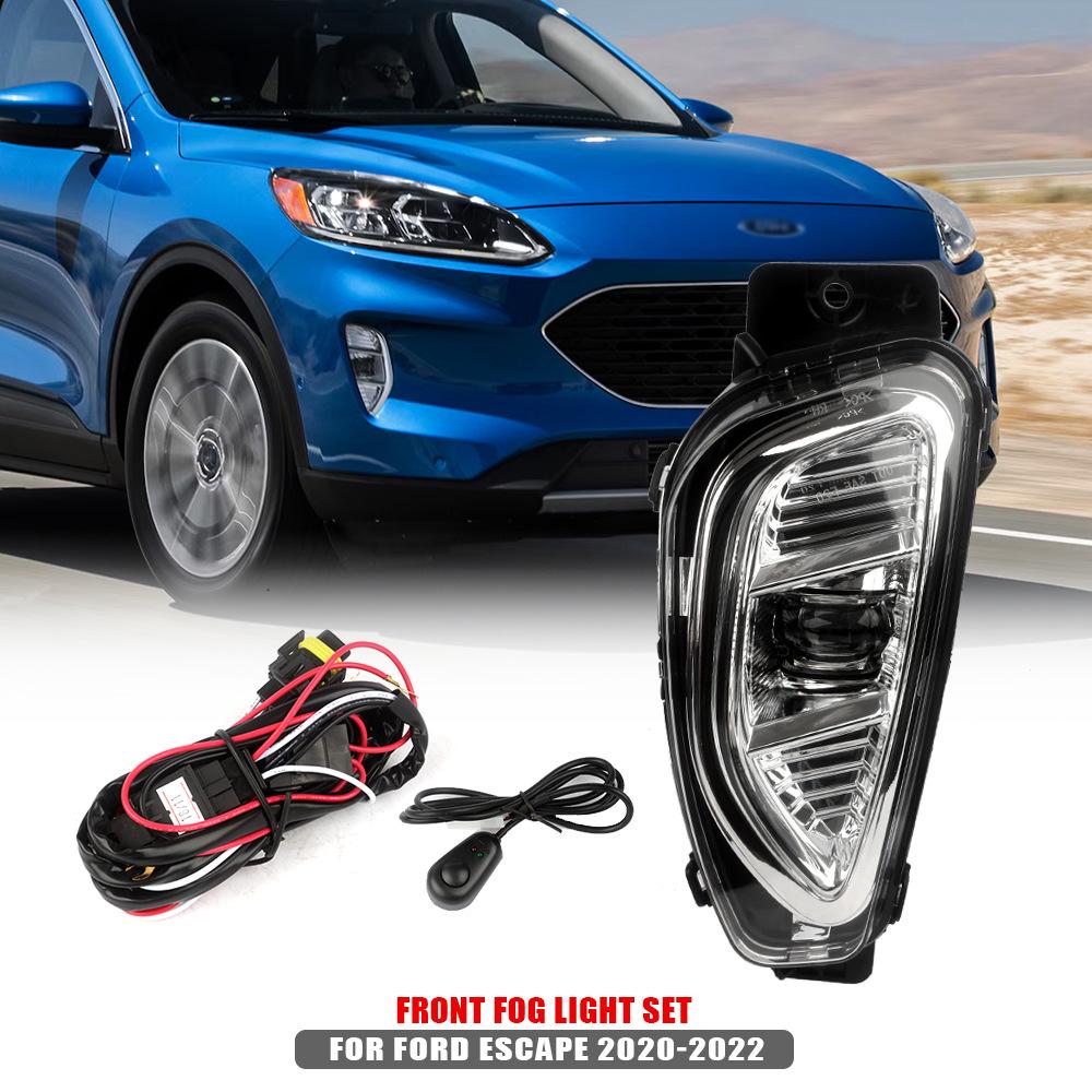 Fog Light and Daytime Running Light Set for 2020-2022 Ford Escape Models