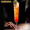 Creative Cocktail Glasses Cup Small Capacity Cold Drink Cups Milkshake Juice Long Drink Cup Champagne Glass Cups Drinkware Tools