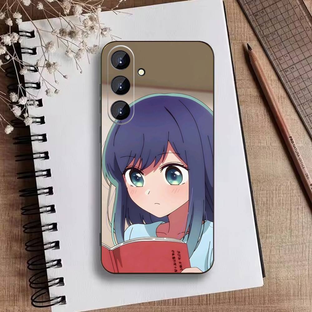 Anime Oshi-no Ko Phone Case For Samsung Galaxy A73,A72,A71,A70,A52,A51 Others Soft Black Cover