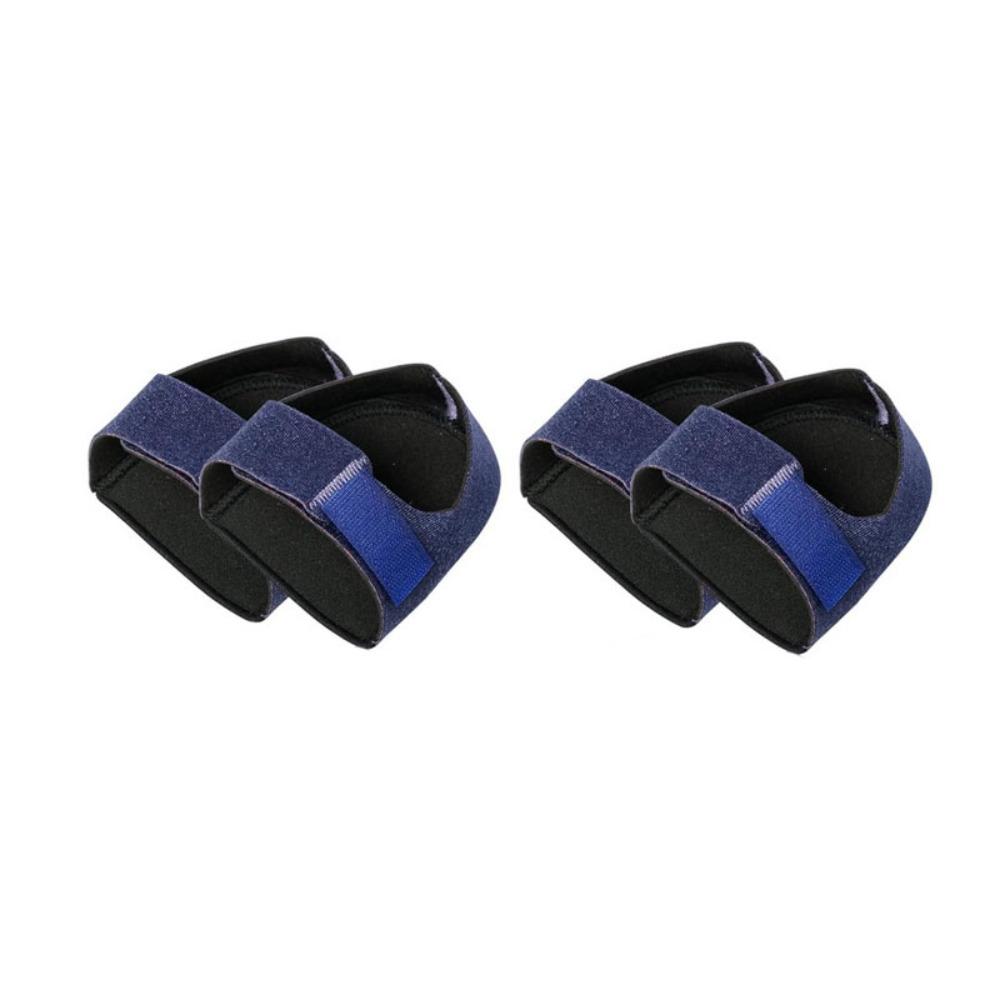 2 Paare Waschbare Fersen-Stoßdämpfer Silikongel Fußgewölbe-Polster Fersenschutzhülle Männlich/Weiblich