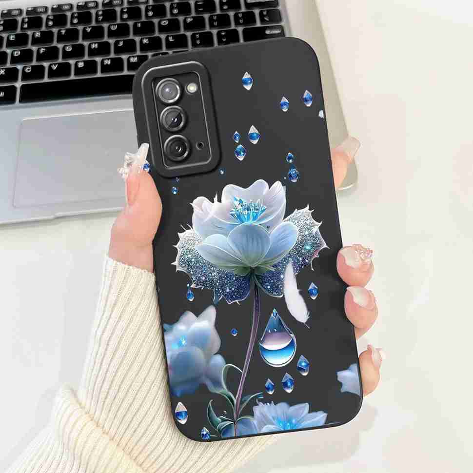 For Samsung Galaxy Note20 4G Case SM-N980F Popular Love Soft Silicone Cover For Samsung Note20 5G 6.7" Cute Butterfly Bumper