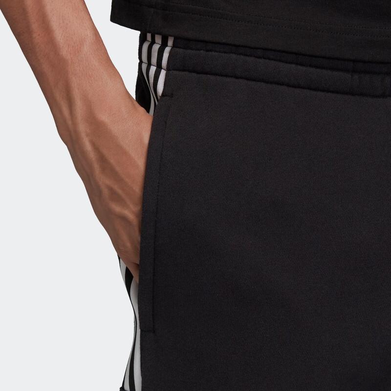 Adidas Originals Trefoil Logo Vintage Sports Printed Cuffed Casual Pants Men Bottoms Black FK9998