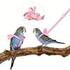 Papegaai Leash Laat de Natuur Vliegen Harnas Controle Touw Schattige Vleugelband Vogel Vlieg Trainingstool Huisdierbenodigdheden Buiten