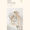 Punch-Free Pan Cover Storage Holder Suction Cup Cutting Board Holder Cream Style Pot Lid Rack