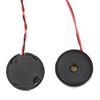 Piezo Electronic Buzzer Beep Tone Alarm Ringer Continous Sound 30V Buzzer Electromagnetic for DIY Buzzer, Black